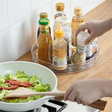 ВРАЩАЮЩИЙСЯ ПОДНОС КУХОННАЯ ПОЛКА НА СТОЛЕШНЕЕ 2 шт.