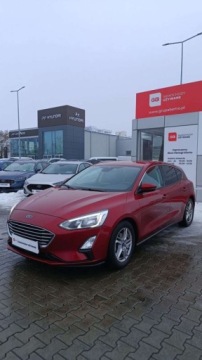 Ford Focus III Sedan Facelifting 1.0 EcoBoost 125KM 2018 Ford Focus Ford Focus 1.0 salon PL, kamera, serwisowany, Gwarancja, FV VAT, zdjęcie 2