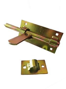 ЗАЩЕЛКА ДВУХСТОРОННЯЯ КАЛИТКА L150 PL ЦИНК