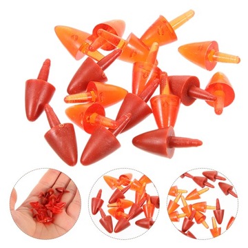 АКСЕССУАРЫ ДЛЯ НОВОГОДНЕЙ ПОДЕЛКИ ИЗ ПЛАСТИКОВОГО НОСА СНЕГОВИКА