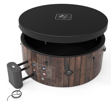 НАДУВНОЙ САДОВЫЙ СПА-БАССЕЙН С ГИДРОМАССАЖЕМ НА 6 ЧЕЛОВЕК, МОДЕЛЬ 2024 ГОДА