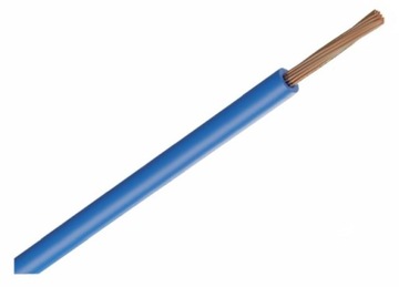 Kabel Przewód FLRY-B 0,5mm2 1x0,50mm niebieski 5mb