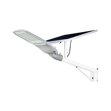Oprawa Uliczna Solarna LED V-TAC SAMSUNG CHIP 50W Biała IP65 LiFePo4 VT-ST3