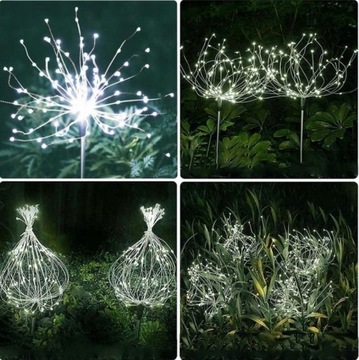 Садовый светильник SOLAR FIREWORK LED одуванчик x2