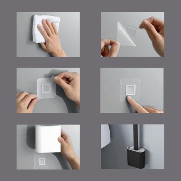 Антибактериальный силиконовый ершик для унитаза для ванной комнаты.