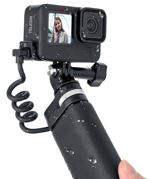 Крышка аккумуляторного отсека с отверстием для кабеля USB-C для камер GoPro HERO 12/11/10/9