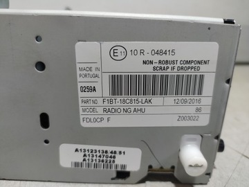 РАДИОКОРОБКА FORD FOCUS MK3 F1BT-18C815-LAK