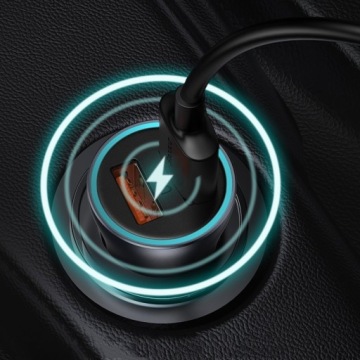 АВТОМОБИЛЬНОЕ ЗАРЯДНОЕ УСТРОЙСТВО BASEUS USB-C/USB 40 Вт PD QC МОЩНОЕ ДЛЯ ПРИкуривателя
