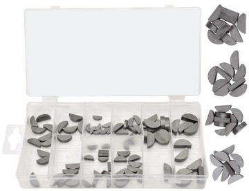 НАБОР ПОЛУКРУГЛЫХ КЛИНОВ НАБОР 80 ЭЛЕМЕНТОВ.