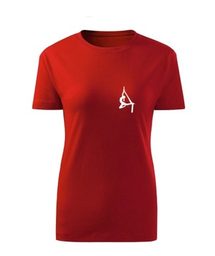 Koszulka T-shirt TANIEC NA SZARFACH AKROBATYKA POWIETRZNA TANCERKA damska