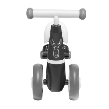 Jeździk Skiddou BERIT DARK GREY Biały, Szary