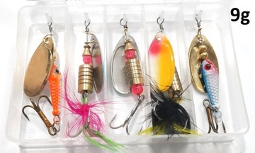 ЭФФЕКТИВНЫЕ СПИННЕРЫ, 5 ШТ. В КОРОБКЕ