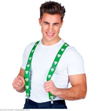 ЗЕЛЕНАЯ Упряжь ДЕНЬ СВЯТОГО ПАТРИКА ИРЛАНДИЯ