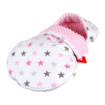 BabyLux ŚPIWOREK WIOSENNY MINKY DO WÓZKA 90CM N 10