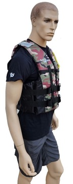 РЫБАЛОЧНЫЙ ЖИЛЕТ KAPOK CAMO XXL ДЛЯ КАЯКА И ЛОДКИ