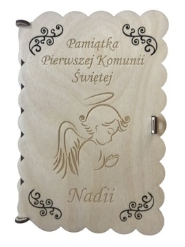 pamiątka Pierwszej Komunii Świętej pudełko,