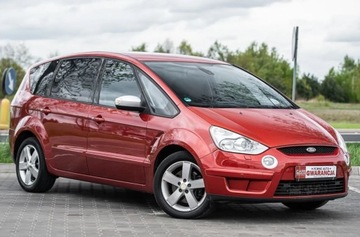 Ford S-Max I Van 2.5 i 20V 220KM 2007 Ford S-Max 2.5T 220KM Grzane Fotele Navi Tempo...