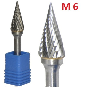 FREZ PILNIK OBROTOWY X TYP M 6 x 17 CHWYT 6 VHM