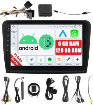 Navigace Rádio 2DIN Android Skoda Superb 2 II Dsp Carplay 6/128 Gb Lte