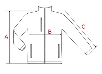 BLUZA z POLARU NAJGRUBSZA POLAR GRUBY CIEPŁY l