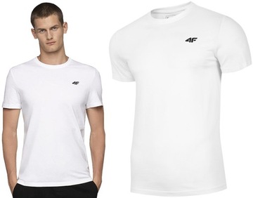 KOSZULKA MĘSKA 4F T-SHIRT BAWEŁNIANA r.XXL
