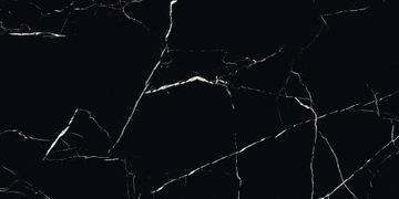 НАПОЛЬНАЯ ПЛИТКА ДЛЯ ВАННОЙ КОМНАТЫ ЧЕРНЫЙ МРАМОР АЛЯСКА ЧЕРНАЯ ПЛИТКА СВИНАЯ 60x120 БЛЕСК