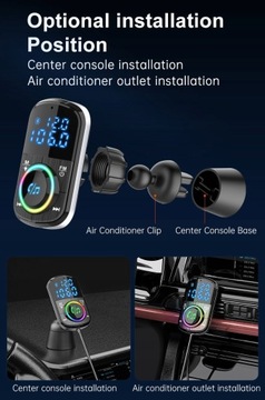 АВТОМОБИЛЬНЫЙ ПЕРЕДАТЧИК BLUETOOTH FM MP3 QC 3.0