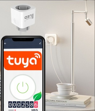 Умный таймер, умная розетка, SMART WIFI, таймер, ваттметр TUYA