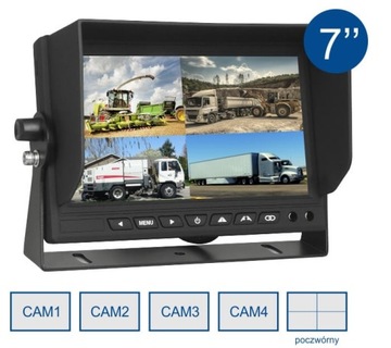 Беспроводной комплект заднего хода AIR7 + 3 камеры 720p