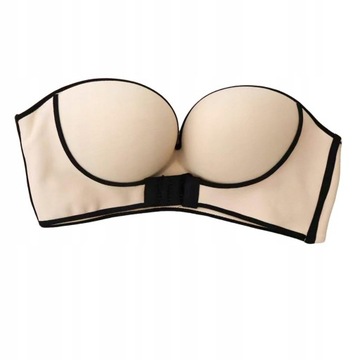 Women Strapless Bra Women Bra Strapless 70AB Black