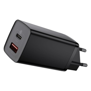 БЛОК ПИТАНИЯ BASEUS CHARGER CUBE USB-A + USB-C QC 4.0 PD 3.0 65 Вт