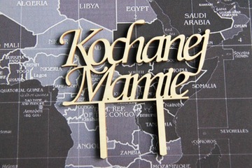 Топпер Надпись на День Матери Для Мамы, Дорогая Мамочка, 5 шт