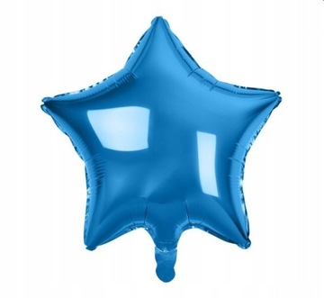 Фольгированный шар 19 дюймов Black Star Birthday