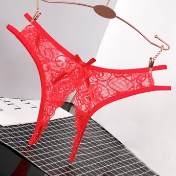 Кружевные трусики с дырой сексуально кружевные женские инжир