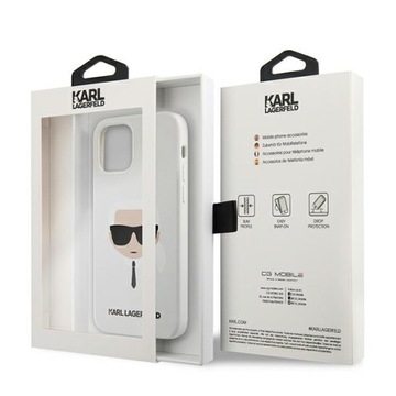 Оригинальный чехол для IPHONE 12 MINI Карл Лагерфельд