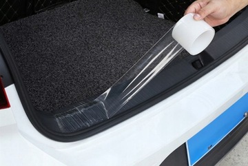 FOLIA TAŚMA ochronna na progi DRZWI samochodu Bezbarwna MOCNA 30mm x 5M