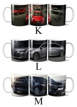 Toyota УЗОРЫ + кружка НАЗВАНИЕ