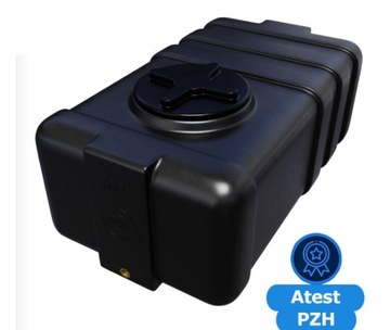 Plastikowy zbiornik, beczka 100l na wodę, deszczówkę, diesel atest PZH