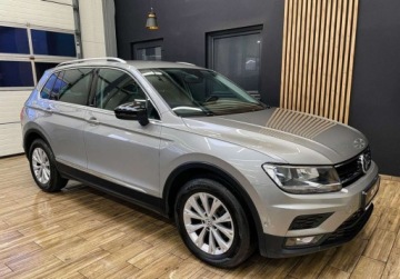 Volkswagen Tiguan II SUV 2.0 TDI 150KM 2019 Volkswagen Tiguan 2.0 TDI IQ.DRIVE 150KM DSG bezwypadkowy kamera, zdjęcie 4