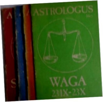 Astrologus zestaw 4 sztuk z 1984 roku