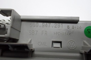 LAMPA INTERIÉR KABINY ORIGINÁLNÍ 5G0947291 VW GOLF VII 12R