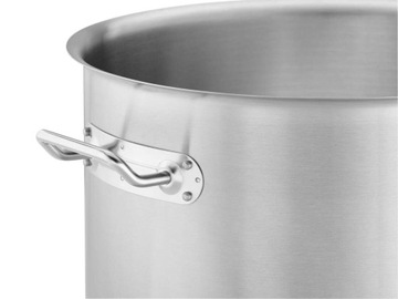 GARNEK ZE STALI NIERDZEWNEJ 17L Z POKRYWĄ INDUKCJA PRESTONA