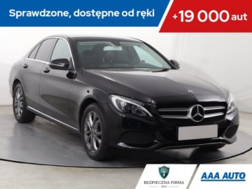Mercedes Klasa C W205 Kombi Facelifting 1.6 160 129KM 2018 Mercedes C C 160, Salon Polska, 1. Właściciel