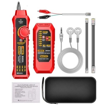 TESTER I LOKALIZATOR WYKRYWACZ KABLI SIECIOWYCH RJ45 / RJ11 - ANENG M469A