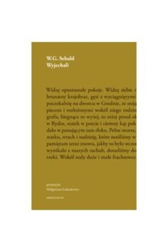 Wyjechali W.G. Sebald