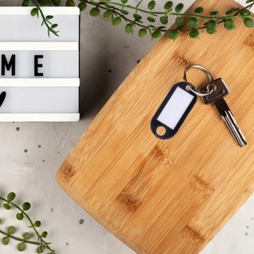 Zawieszki do kluczy brelok 100x Identyfikator breloczek breloki mix kolory