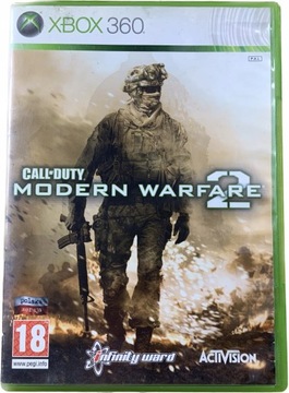 CALL OF DUTY MODERN WARFARE 2 dysk bdb PL XBOX 360