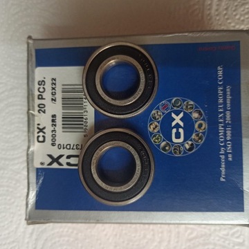 Łożysko kulkowe 6003 RS