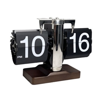 Механические часы с опущенной крышкой, большое количество, ретро, ​​с механизмом, черные