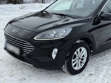 Ford Kuga III SUV 2.0 EcoBlue 190KM 2021 Ford Kuga 2.0 190 KM AWD Titanium X Kamery BEZWYPADKOWY Nowe opony JAK NOWY, zdjęcie 14